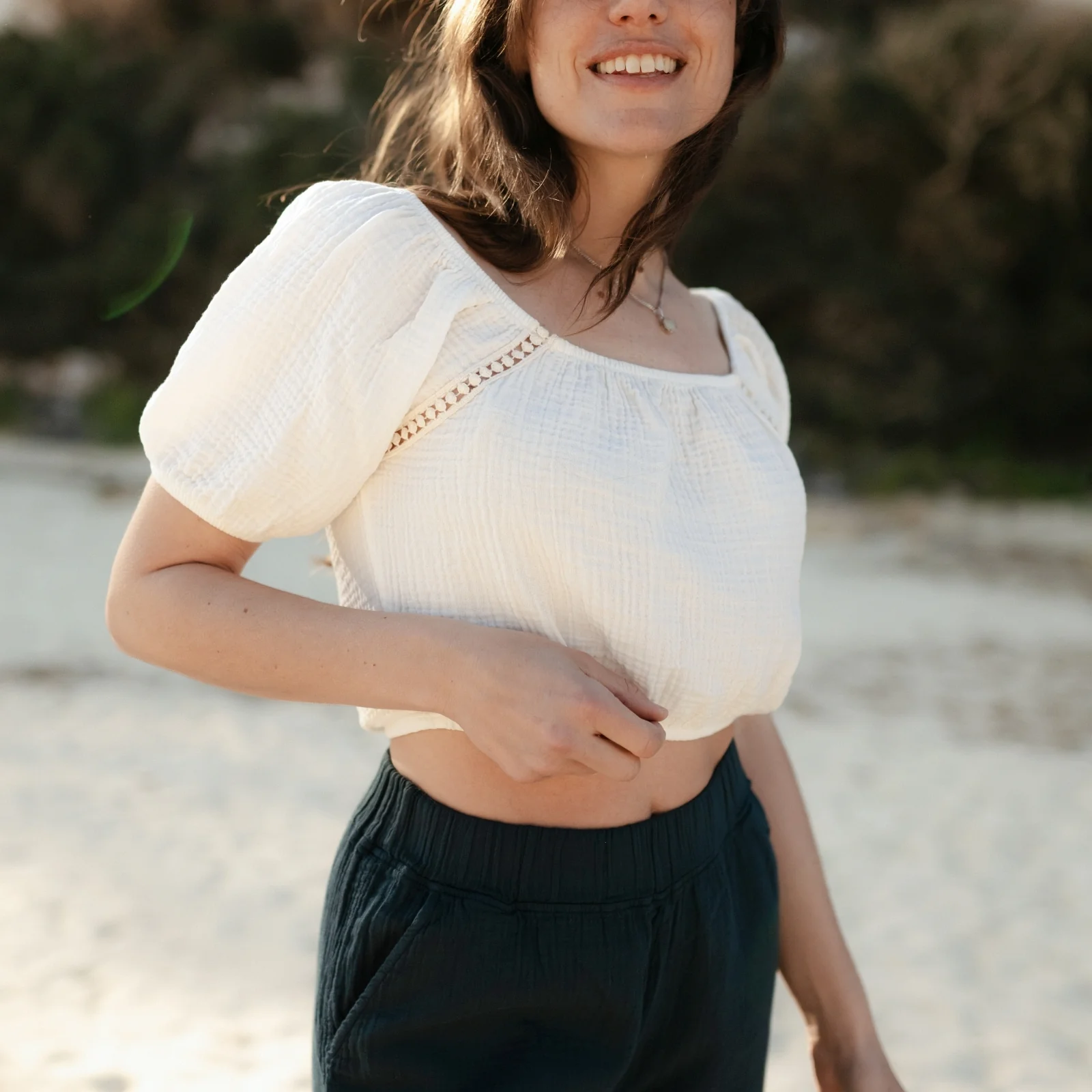 Musselin Crop Top Mailin - Image 5