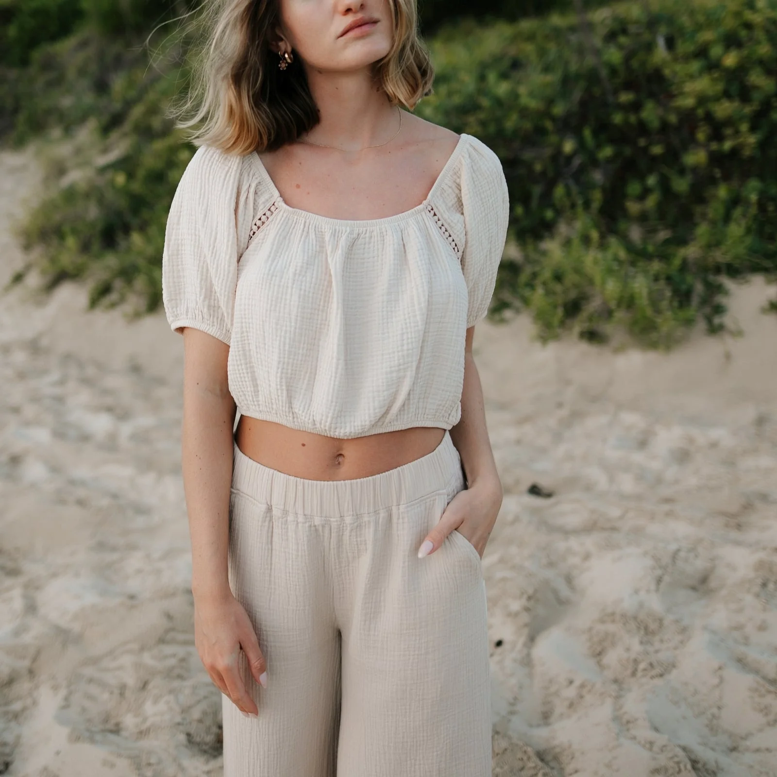Musselin Crop Top Mailin - Image 21