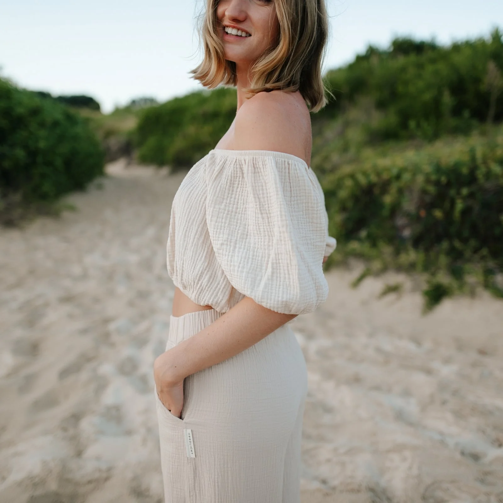 Musselin Crop Top Mailin - Image 28