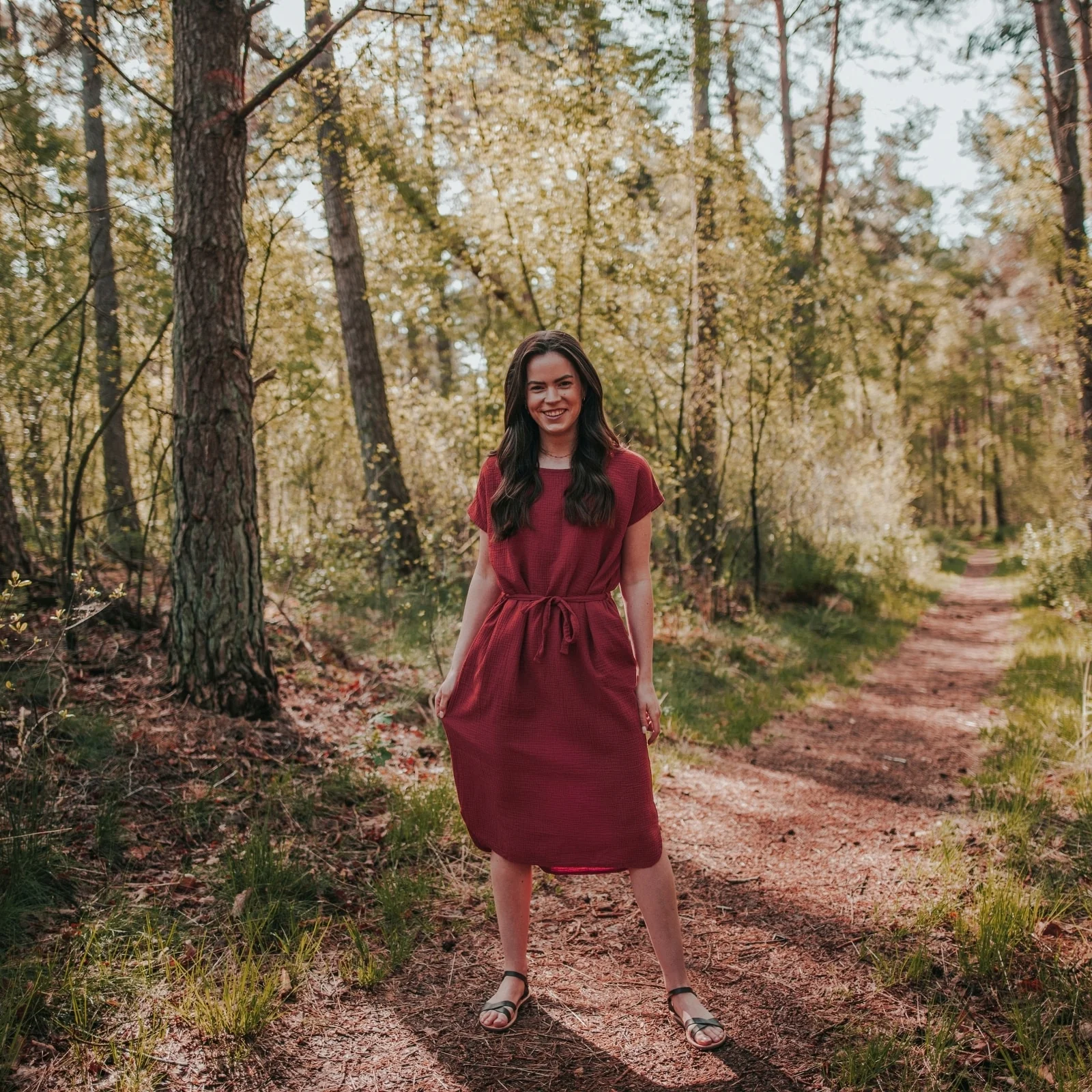 Musselin Kleid Elin - Image 9