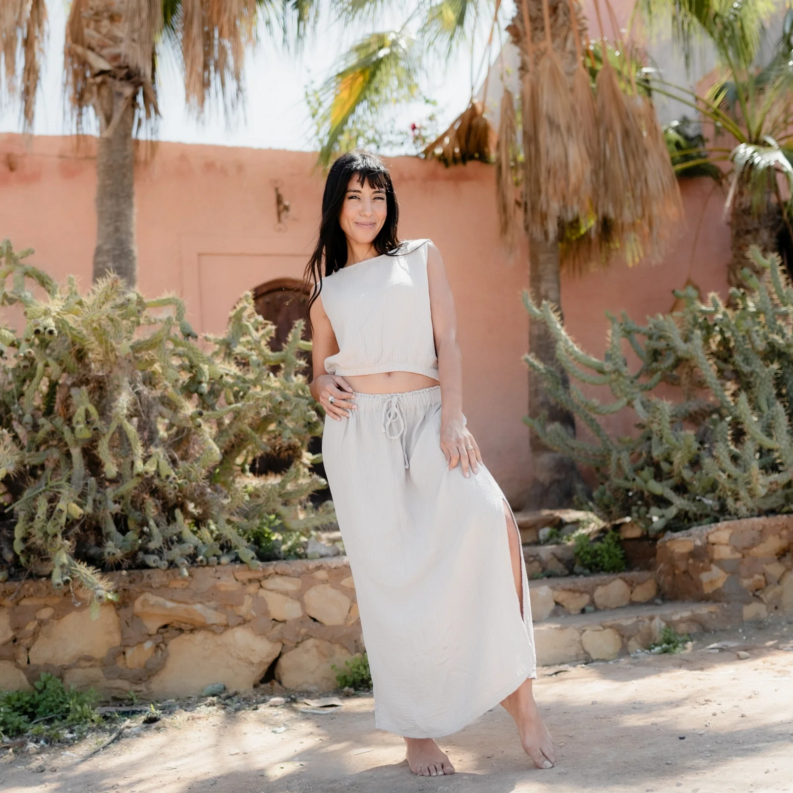 Musselin Crop Top Marie - Image 10